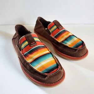 Ariat Kids Moccasins Brown Multicolor Youth 3